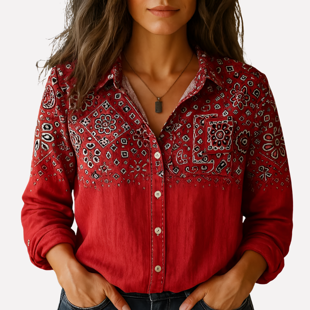 Women’s Stylish Button-Down Shirt