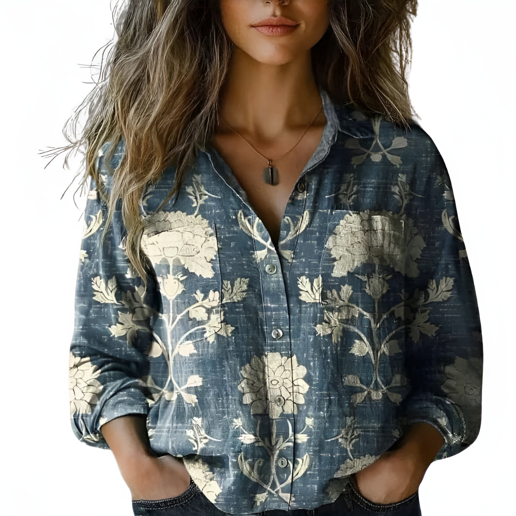 Women’s Stylish Button-Down Shirt