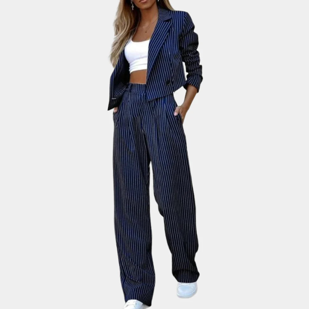 Two-Piece Women's Suit Effortless Elegance Perfectly Paired