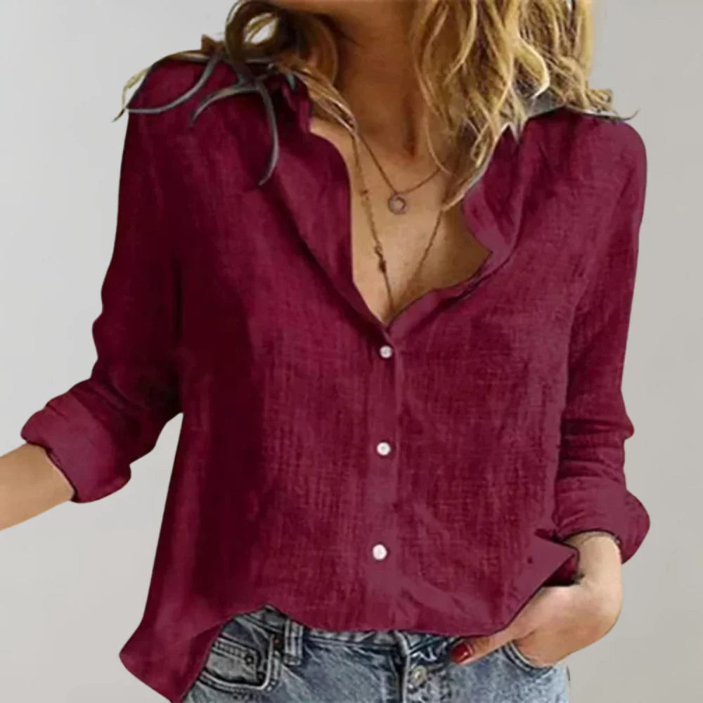 Casual Stylish Long Blouse
