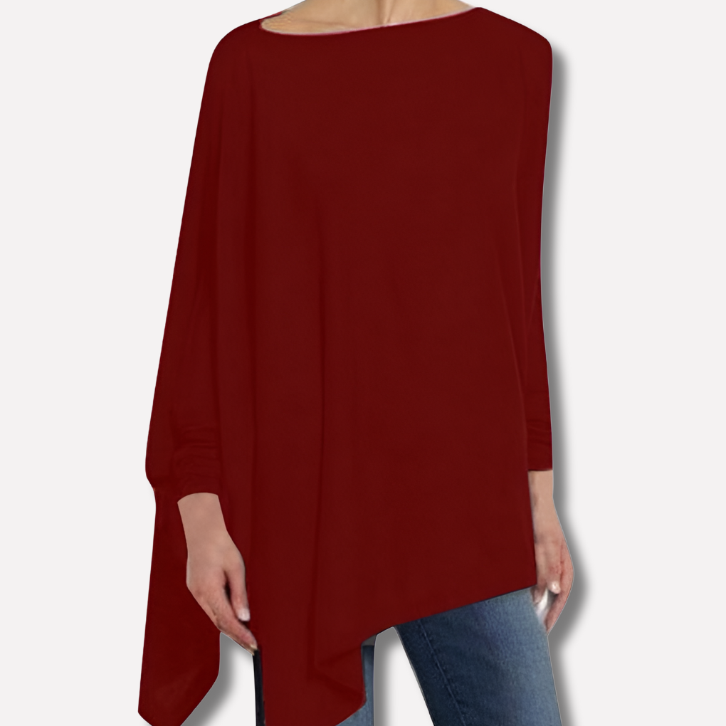 Elise – Women's Elegant Long Sleeve Top | Chic
