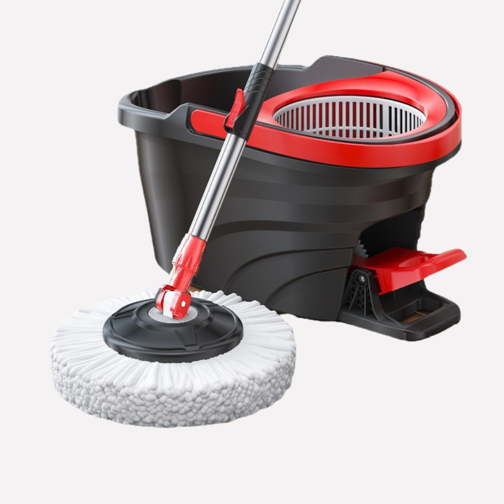 Spin Mop and Bucket Floor Cleaning System