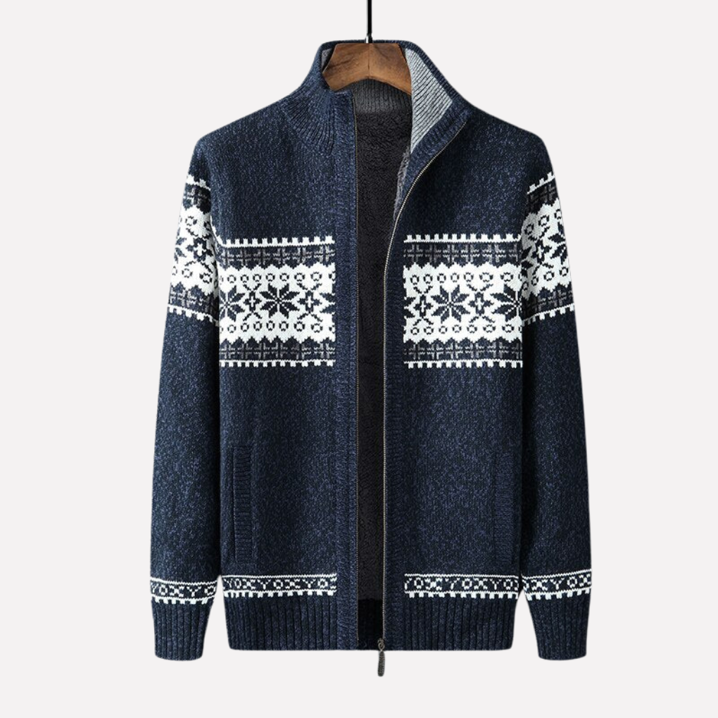 Men’s Knitted Winter Cardigan