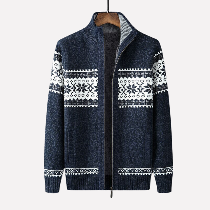 Men’s Knitted Winter Cardigan