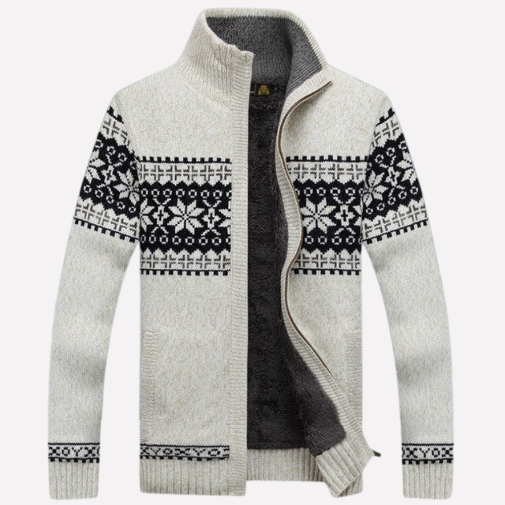 Men’s Knitted Winter Cardigan