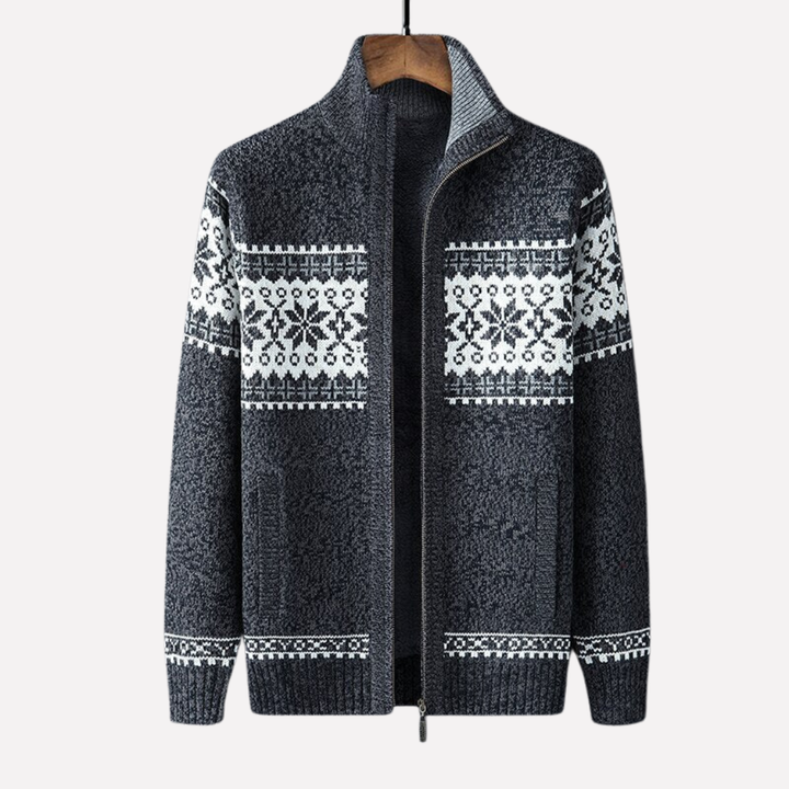 Men’s Knitted Winter Cardigan