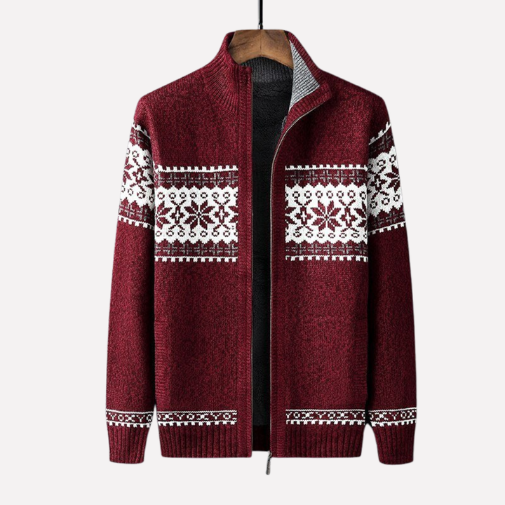 Men’s Knitted Winter Cardigan