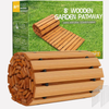 Wooden Roll‑Out Garden Pathway