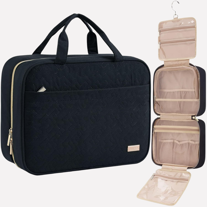 Travel Toiletry Bag with Hanging Hook