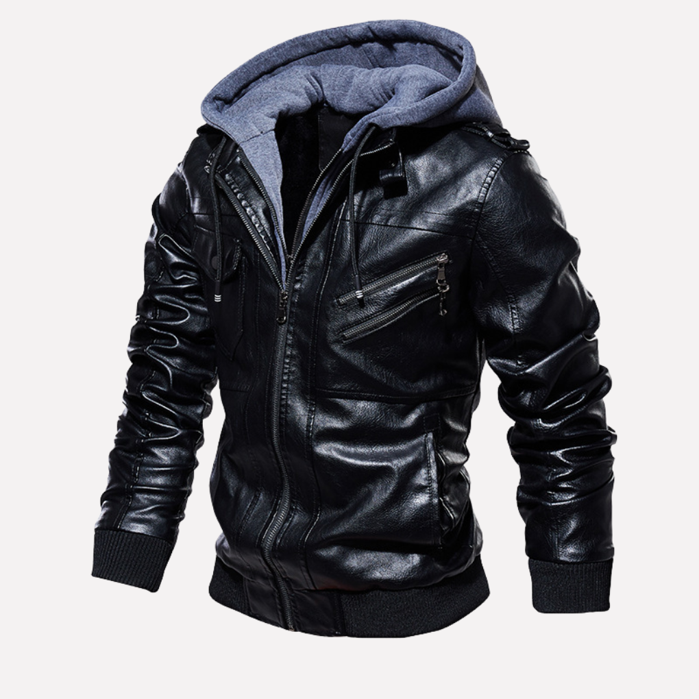 Men’s Winter Coat with Fur Collar