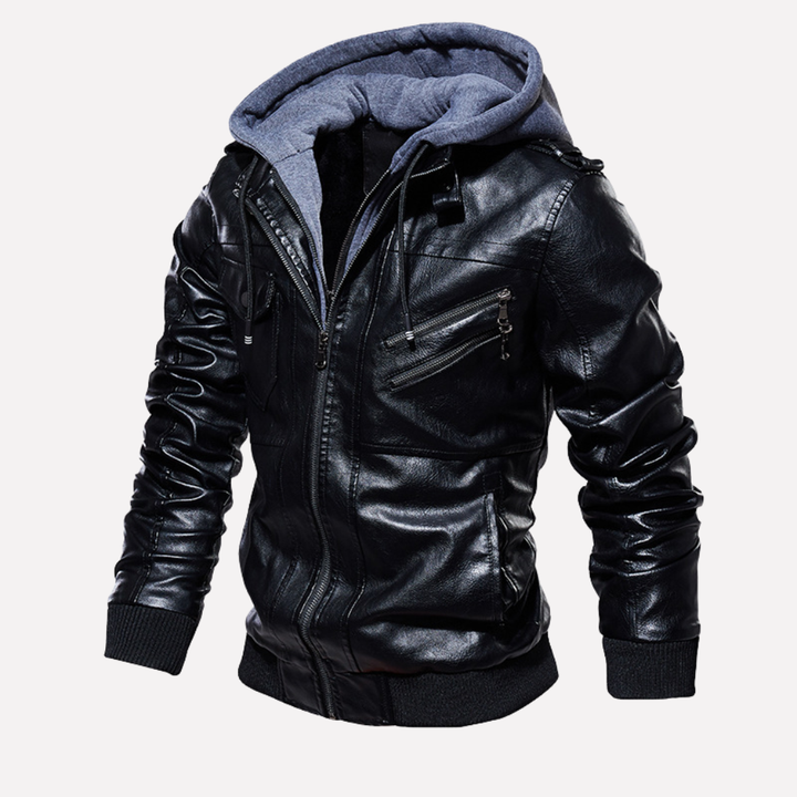 Men’s Winter Coat with Fur Collar