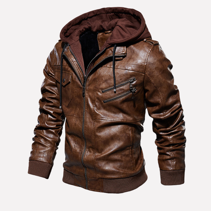 Men’s Winter Coat with Fur Collar