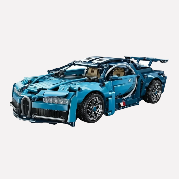 1450+ Piece Supercar Building Set