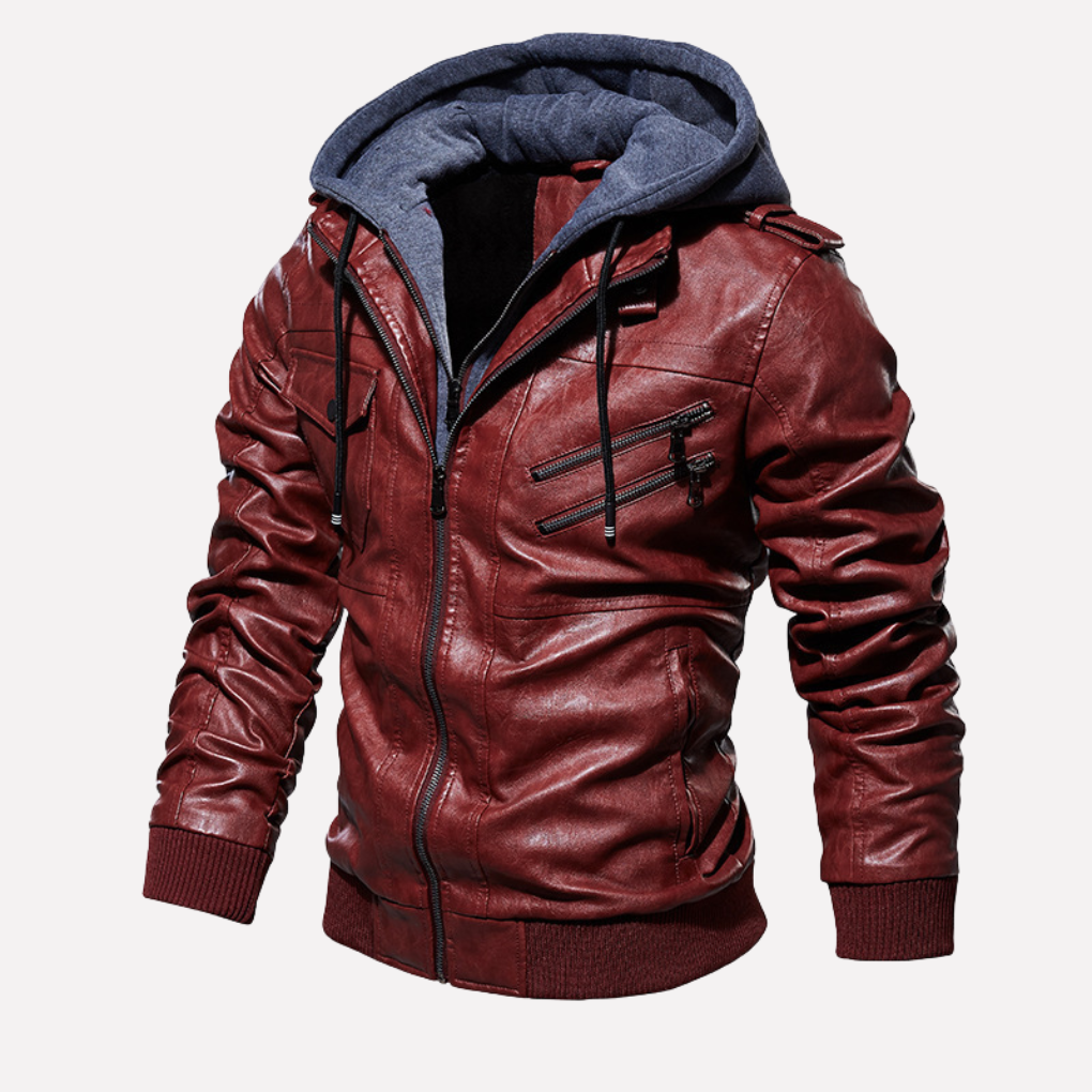 Men’s Winter Coat with Fur Collar