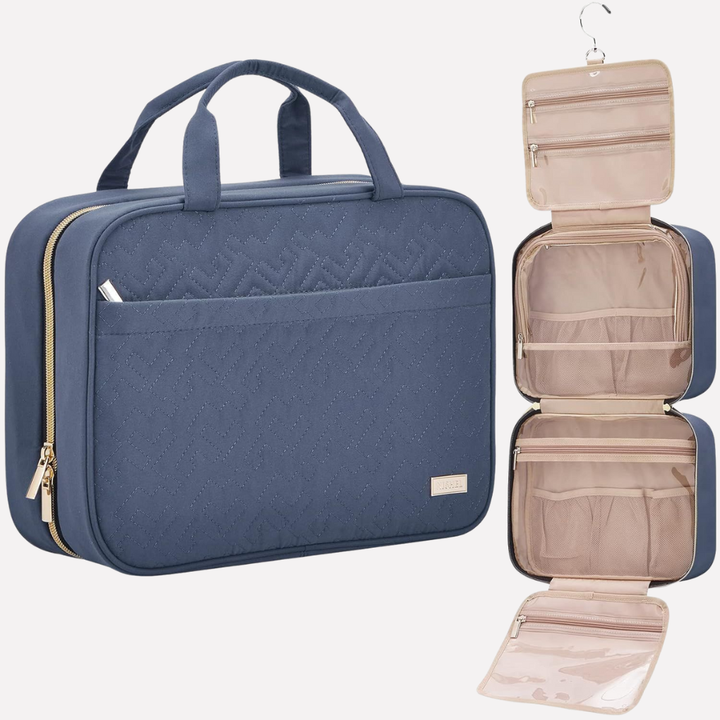 Travel Toiletry Bag with Hanging Hook