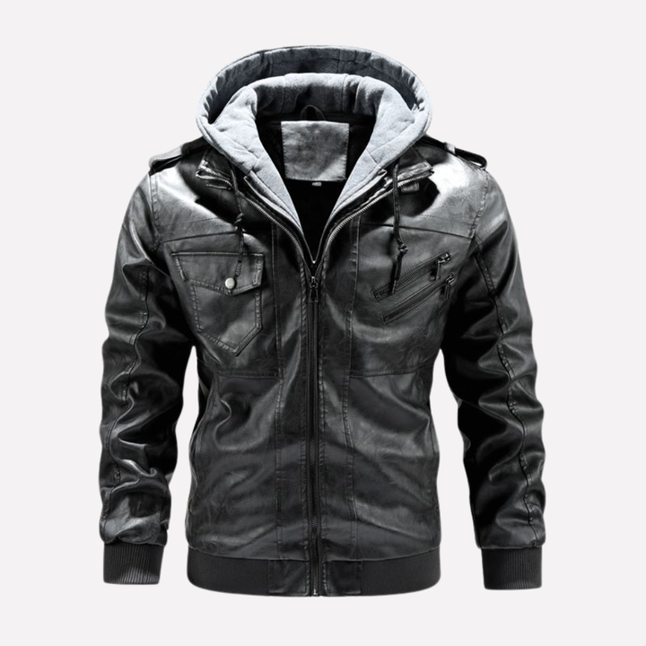Men’s Winter Coat with Fur Collar