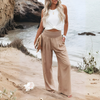 Women’s Linen Palazzo Pants