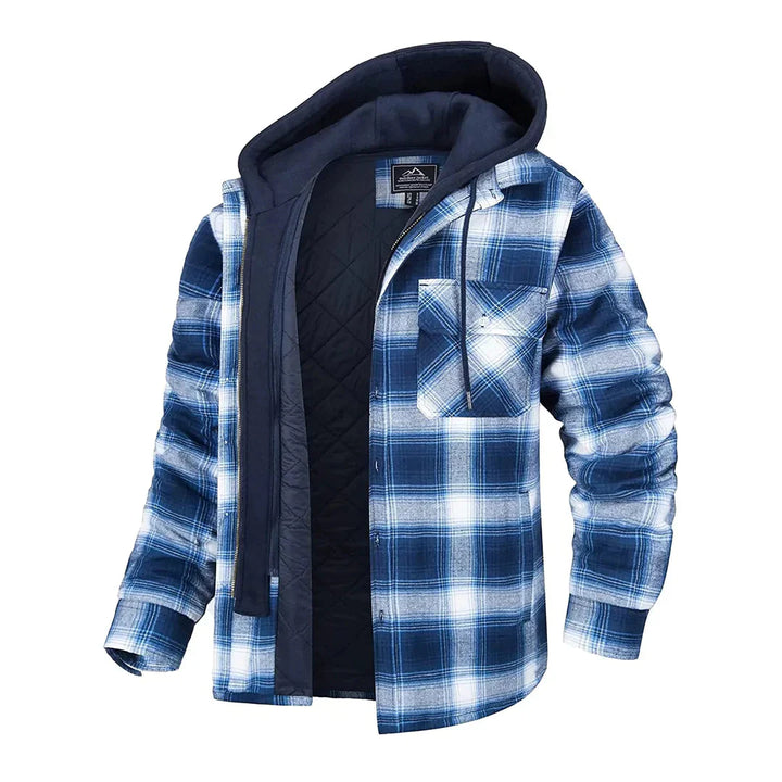 Enzo – Checkered Jacket for Men with Timeless Elegance
