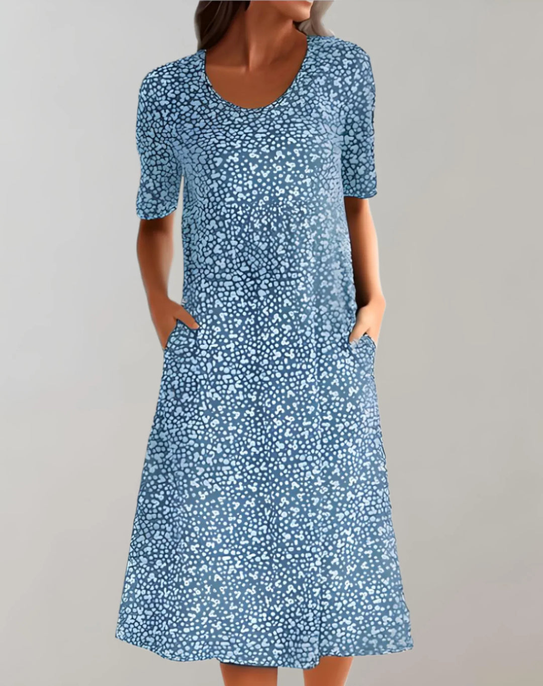 Women’s Lightweight V Neck comfortable Dress