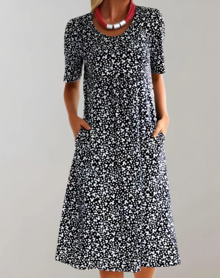 Women’s Lightweight V Neck comfortable Dress
