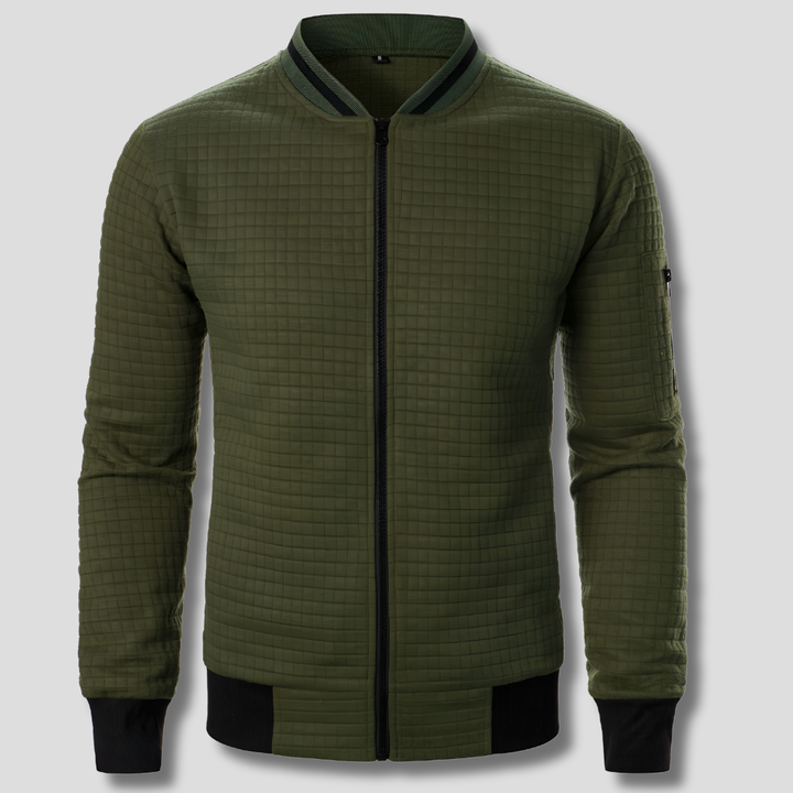Modern Men’s Zip-Up Sweater