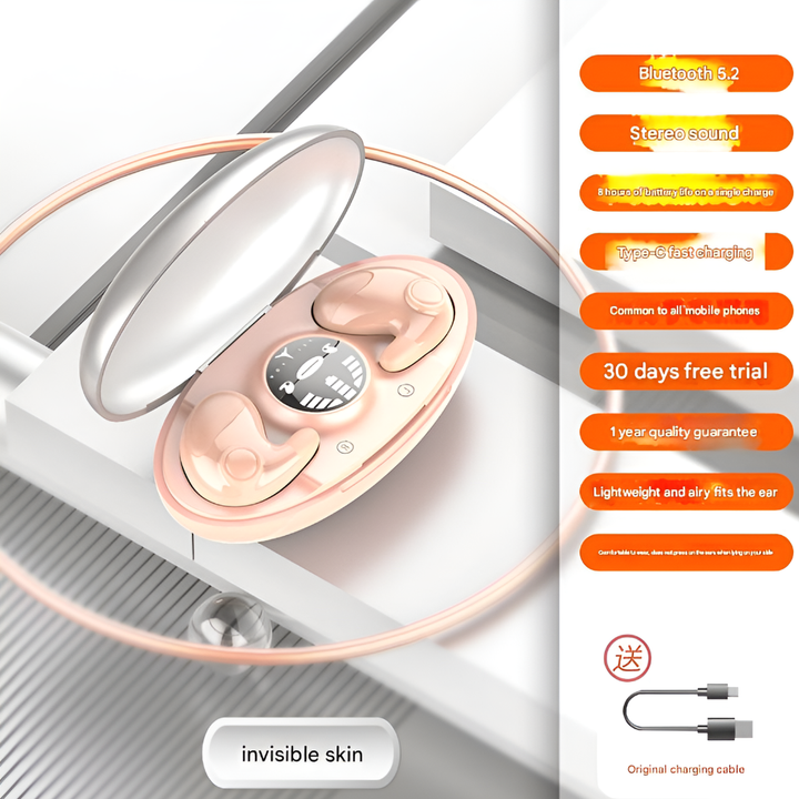 Noise Cancelling Bluetooth Earbuds Wireless Design