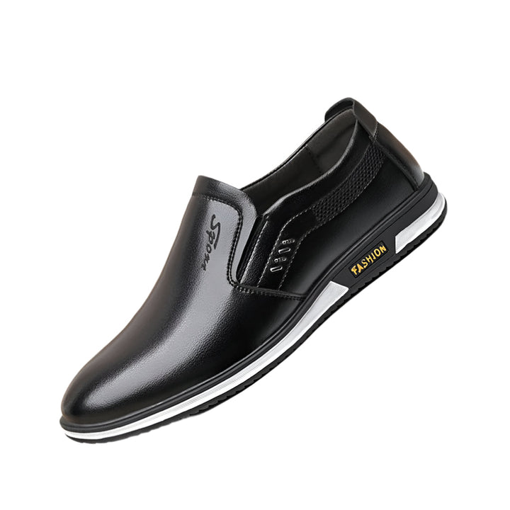 Elegant Men's Leather Shoes in Various Colors