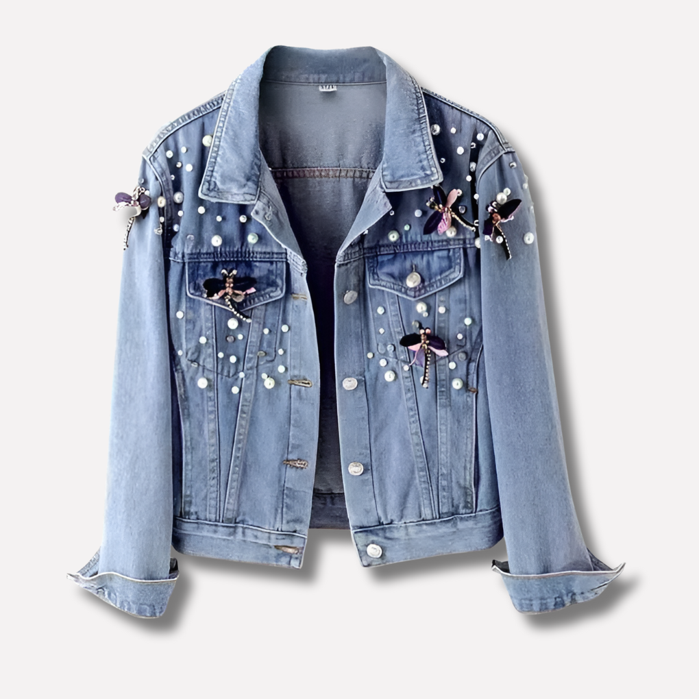 Women's eye catching denim jacket