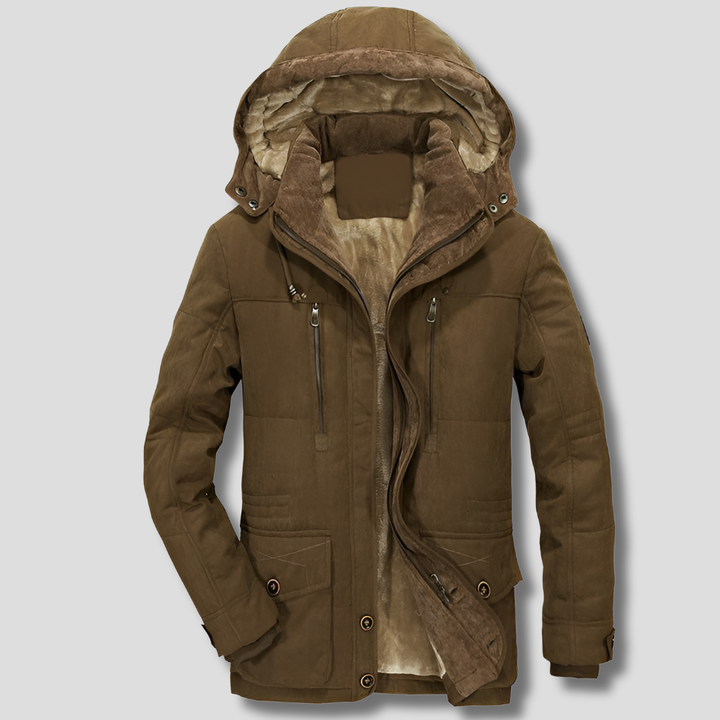 Men’s All-Weather Winter Jacket Warm Waterproof Breathable