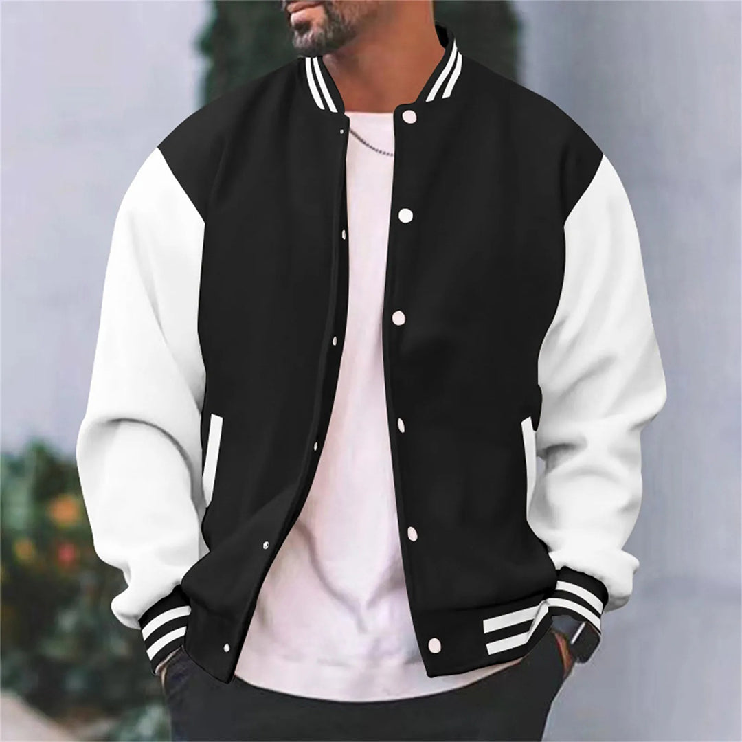 Men's comfortable Baseball Jacket for Autumn