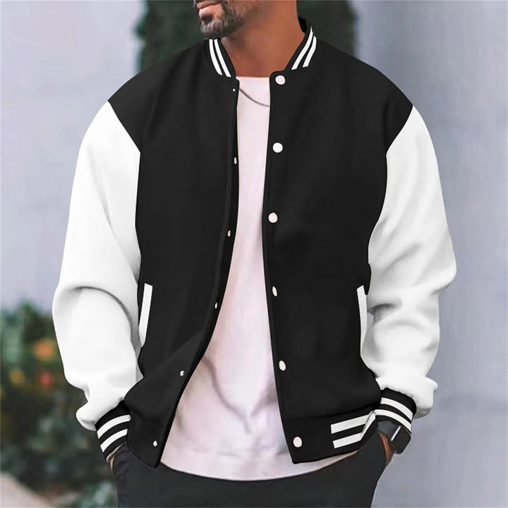 Men's comfortable Baseball Jacket for Autumn