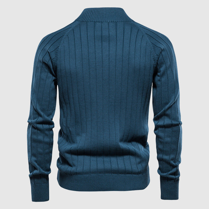 Men’s Cotton Full-Zip Cardigan