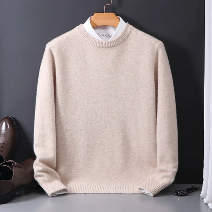 Classic Fine wool-Blend Men's Pullover