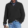 Men's Wool-like Half-Zip Sweater