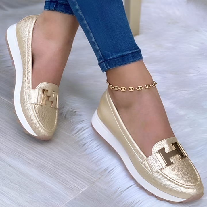 Women’s Platform Loafers – Modern Slip-On Style