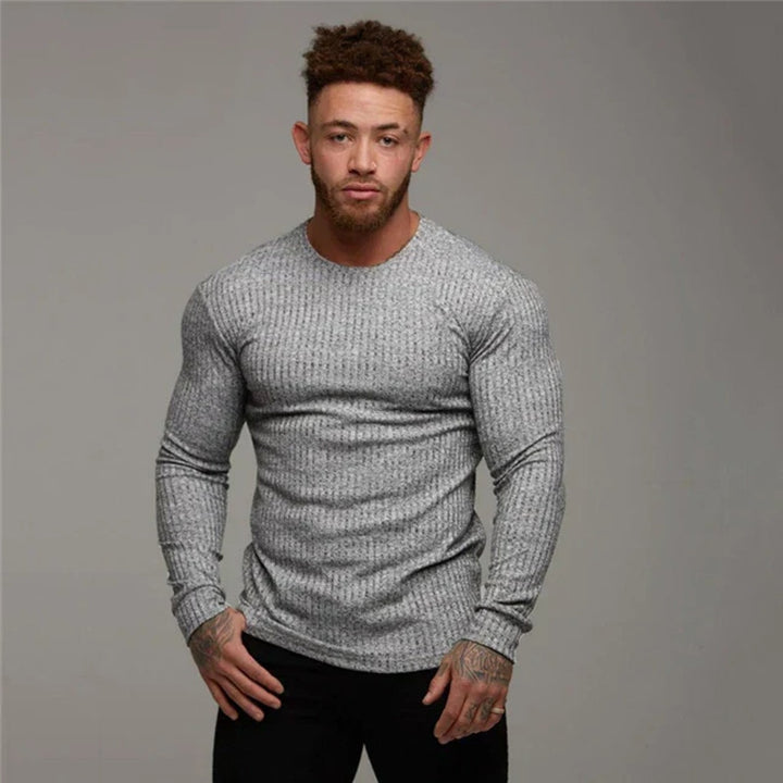 Fine Fine Wool-like Sweater  Elegant Casual Style