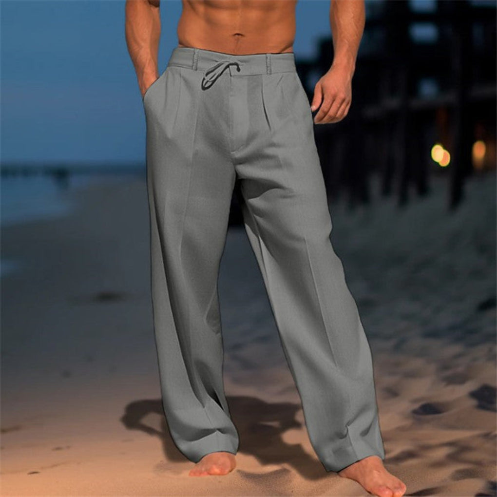 Drawstring Trousers - Casual & Trendy