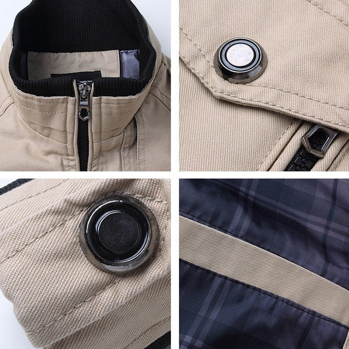 Casual Men’s Bomber Jacket