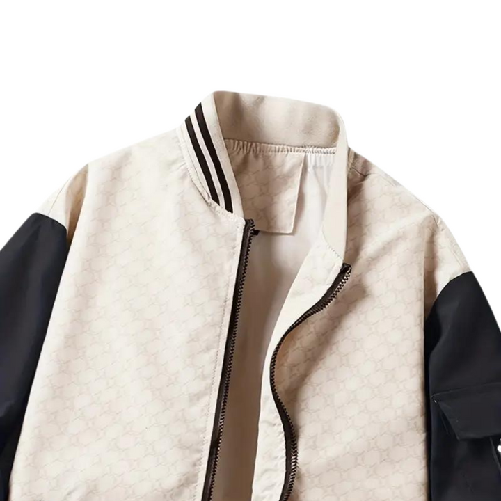 comfortable Slim-Fit Baseball Jacket for Men