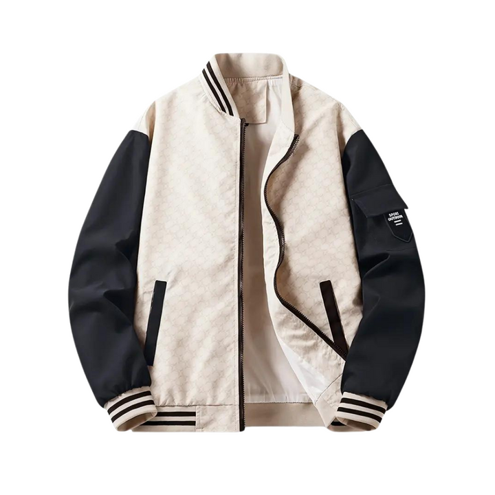 comfortable Slim-Fit Baseball Jacket for Men