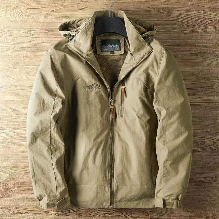 Men’s Waterproof Breathable Outdoor Jacket with Hood