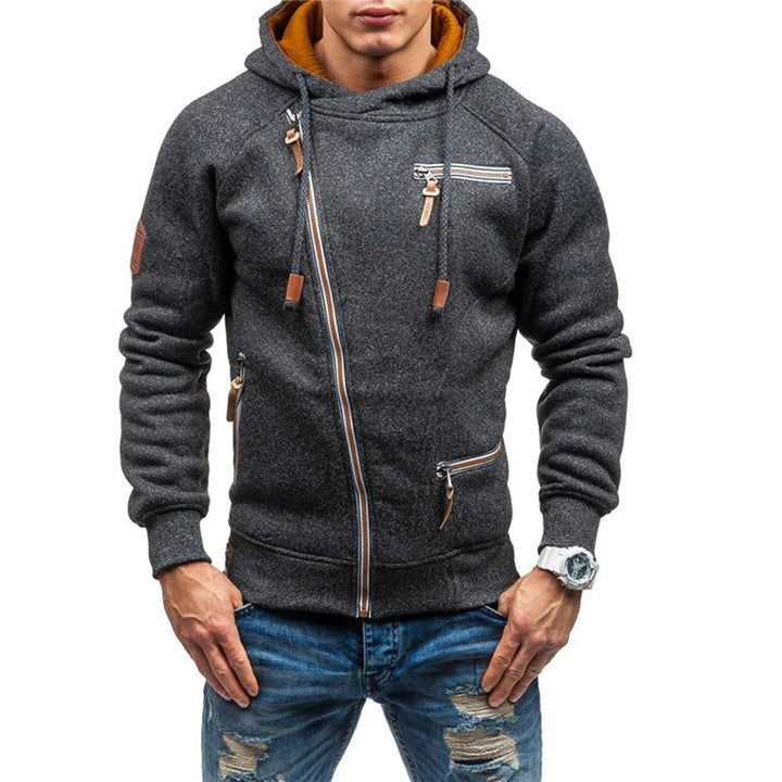 comfortable Fleece Hoodie with Pockets for Men