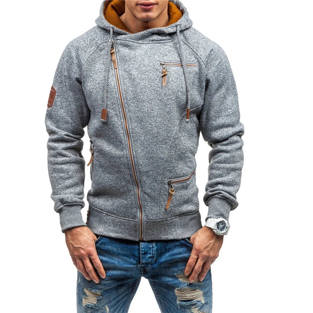comfortable Fleece Hoodie with Pockets for Men