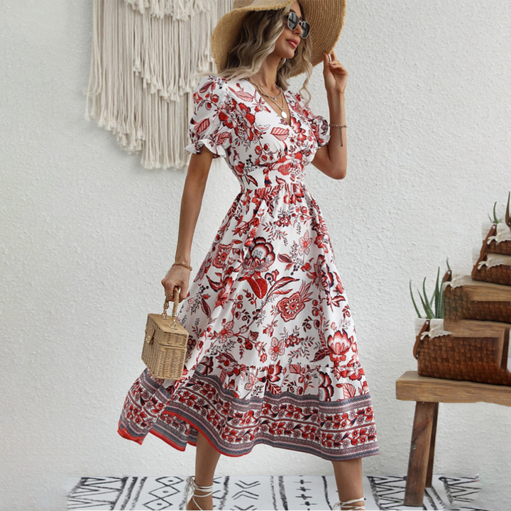 Elegant Floral Dress