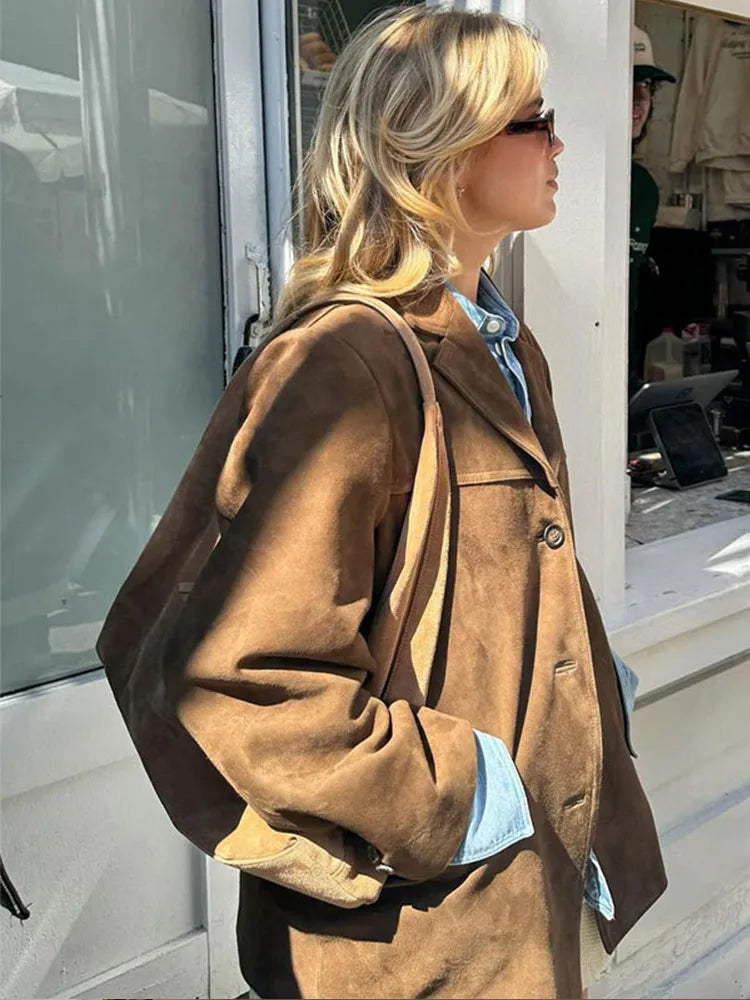 Women's Classic Suede Jacket