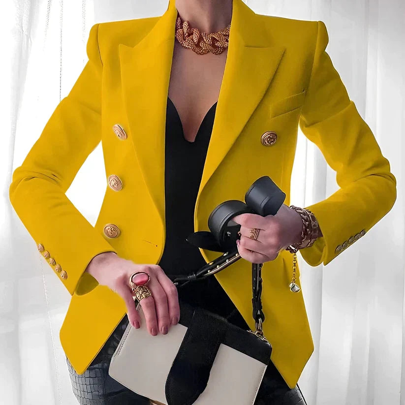 Old School-Inspired Women’s Blazer Classic Tailoring with a Contemporary Twist