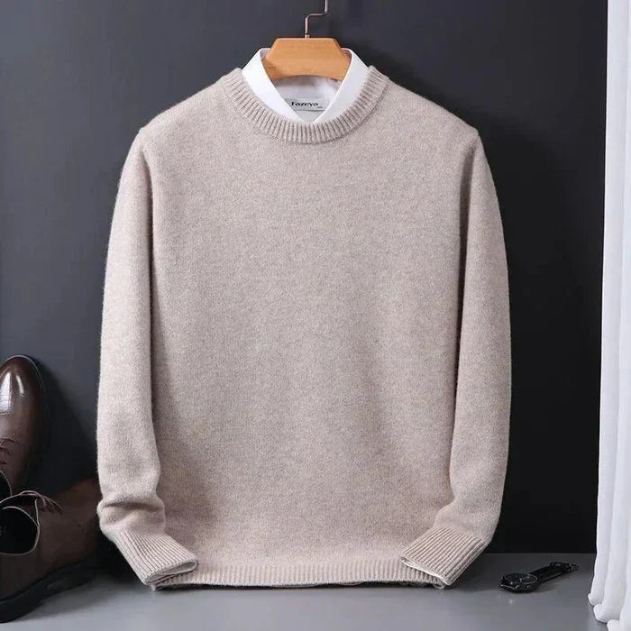 fine wool Loose Sweater Timeless Warmth in a Relaxed Silhouette