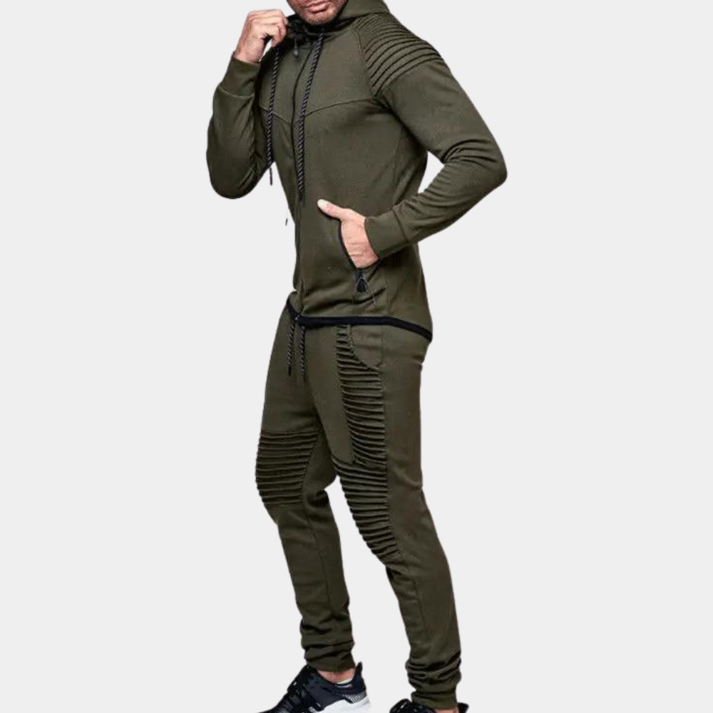 comfortable Hooded Tracksuit for Men Modern Comfort Meets Functional Style