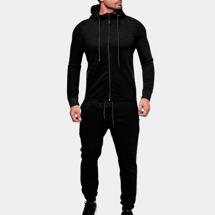 comfortable Hooded Tracksuit for Men Modern Comfort Meets Functional Style
