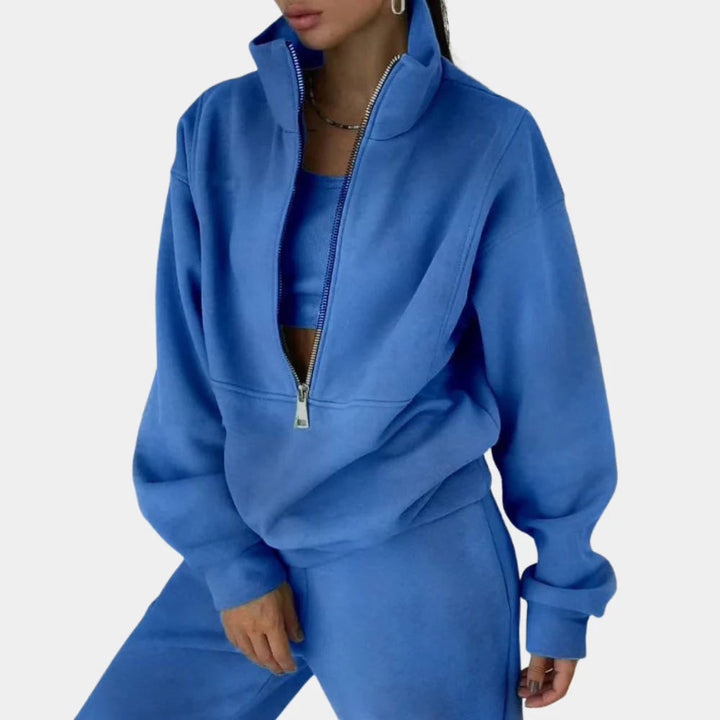 Two-Piece Tracksuit Comfort and Style Perfectly Matched